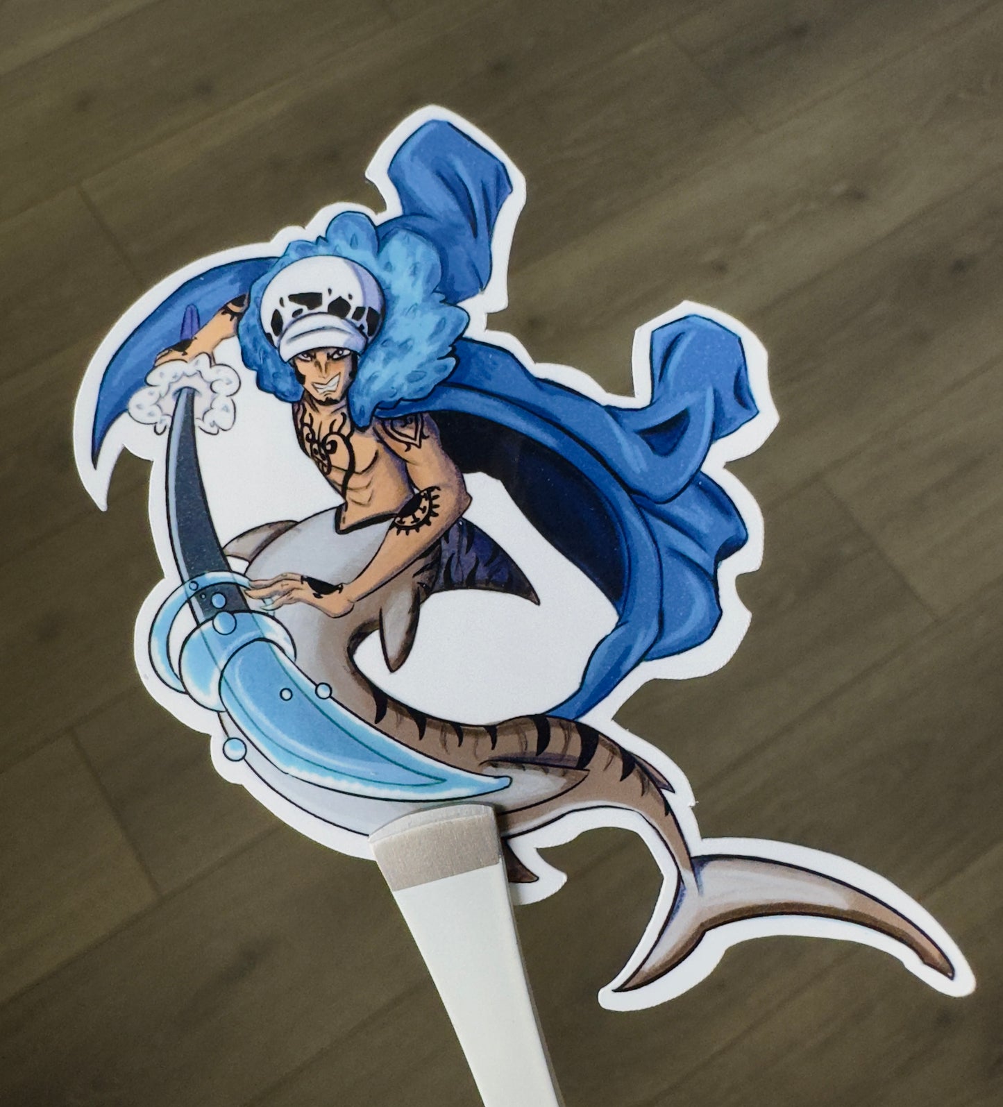Tiger Shark Merman Sticker