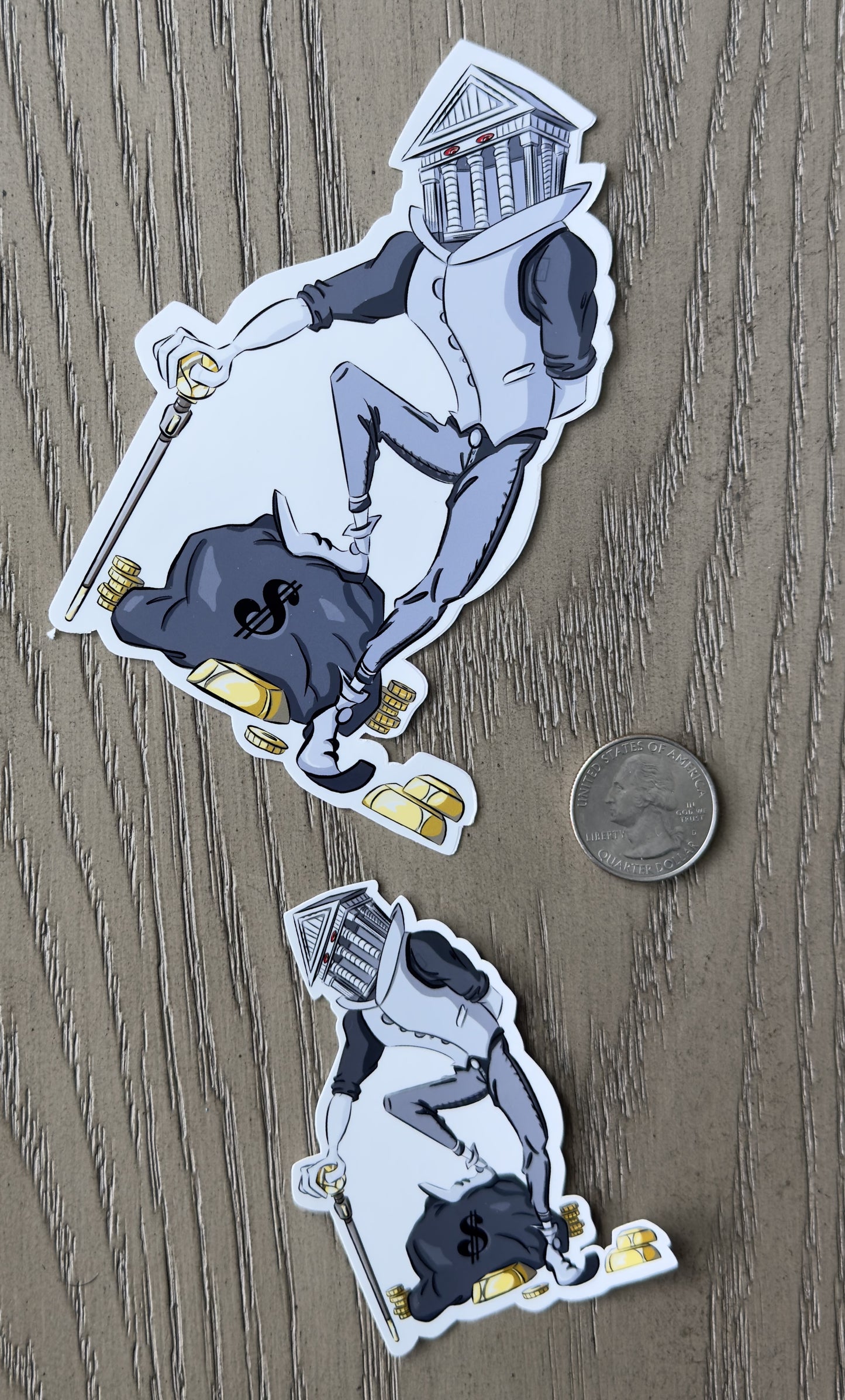 Chester the Investor Sticker
