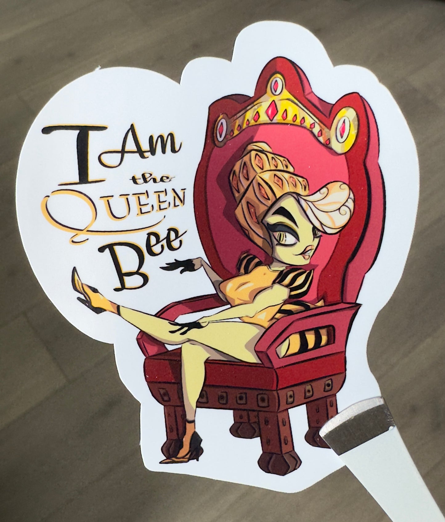 Queen Bee V1 Sticker
