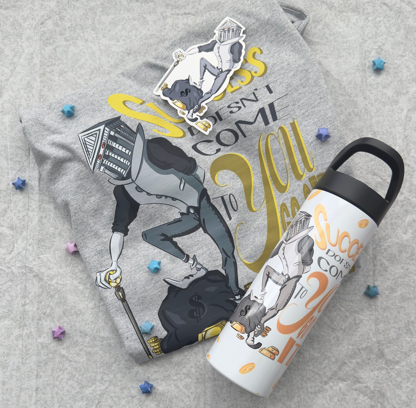Chester the Investor Tumbler Bundle